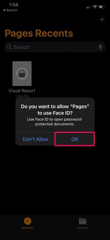 How to Securely Password Protect Pages, Keynote & Numbers Documents on iPhone & iPad