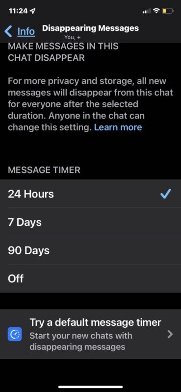 How to Enable Disappearing Messages in WhatsApp on iPhone: Step-by-Step Guide