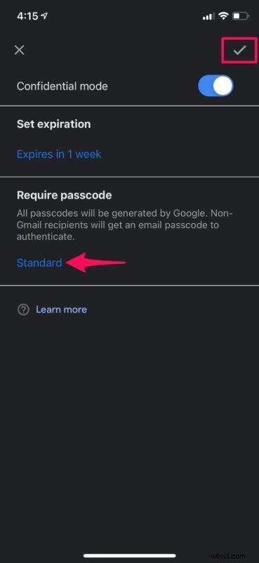 How to Send Confidential Expiring Emails with Gmail on iPhone and iPad