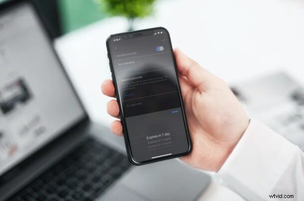 How to Send Confidential Expiring Emails with Gmail on iPhone and iPad