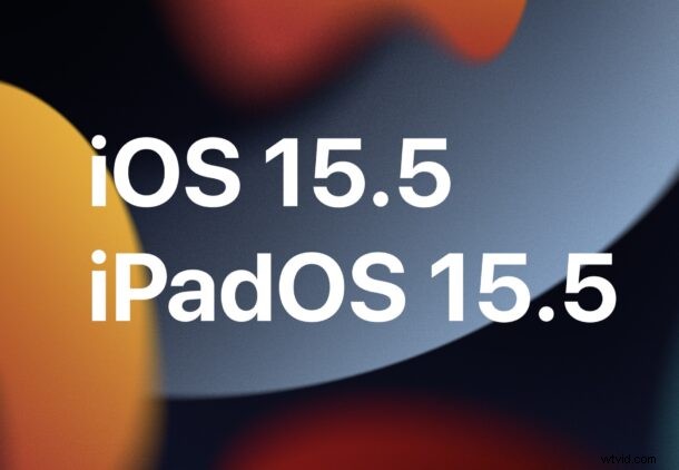 Apple Releases iOS 15.5 & iPadOS 15.5: Download Now with Security Updates & Release Notes