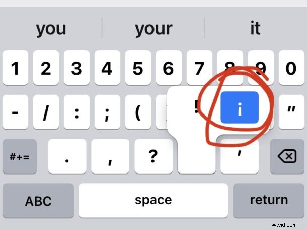 How to Easily Type the Inverted Exclamation Point (¡) on iPhone and iPad