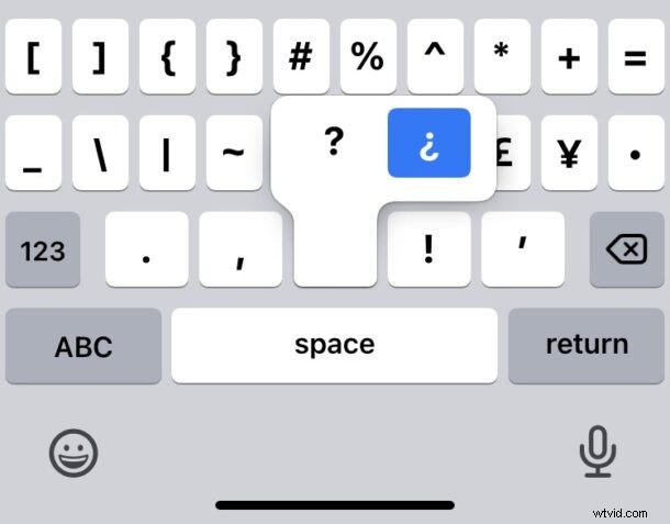 How to Easily Type the Inverted Question Mark (¿) on iPhone and iPad