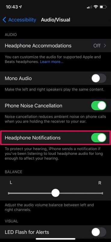 How to Enable or Disable Headphone Notifications on iPhone: Quick Guide