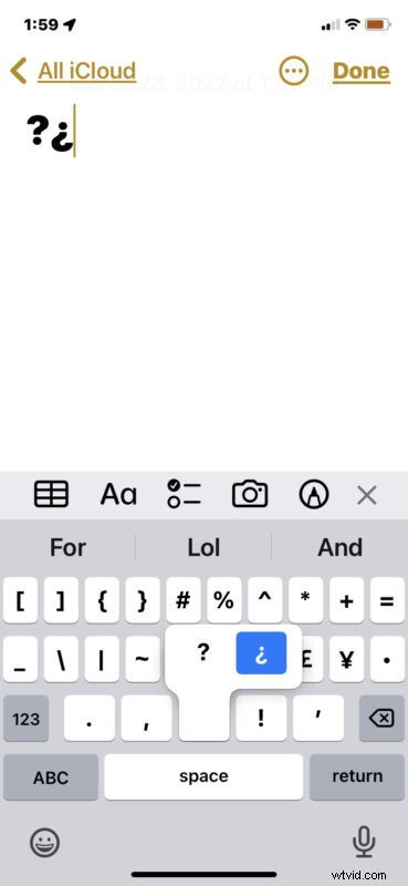 How to Easily Type the Inverted Question Mark (¿) on iPhone and iPad