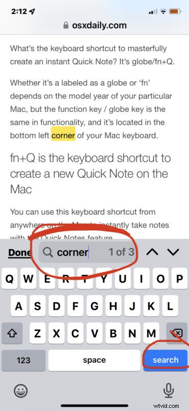 How to Find Text in Safari on iPhone & iPad: Ctrl+F Equivalent Guide