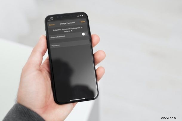 How to Easily Remove Password Protection from Pages, Numbers, and Keynote Files on iPhone or iPad
