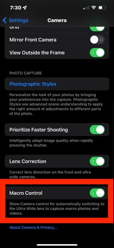 iPhone 13 Pro: How to Enable or Disable Manual Macro Camera Controls – Easy Guide