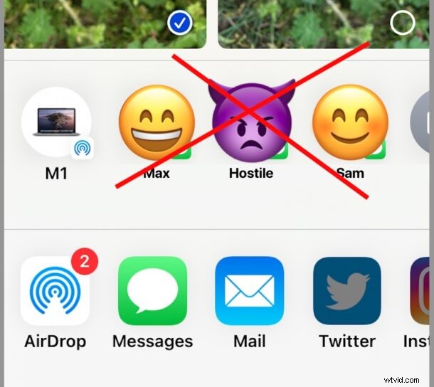 How to Easily Remove Unwanted Contacts from iPhone Share Sheet
