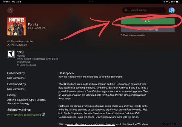 How to Play Fortnite on iPhone & iPad for Free with Xbox Cloud Gaming