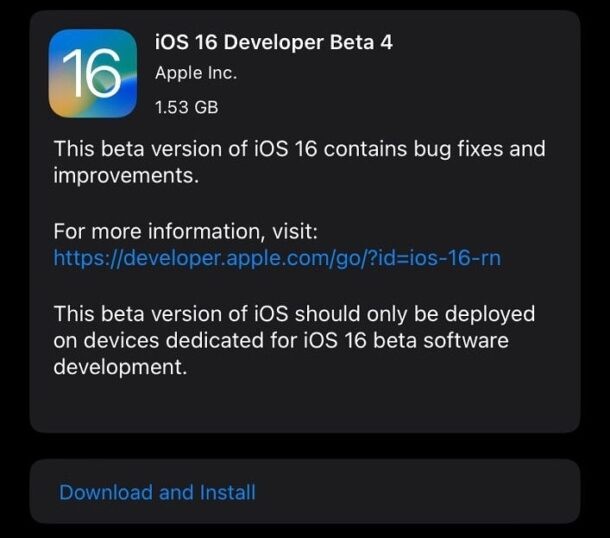 Apple Releases iOS 16 Beta 5 & iPadOS 16 Beta 5: Download Now for Developers