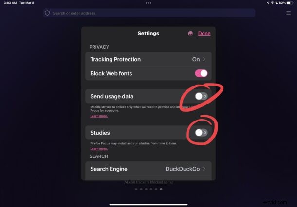 Maximize Privacy in Firefox Focus: Disable Telemetry and Studies for True Protection