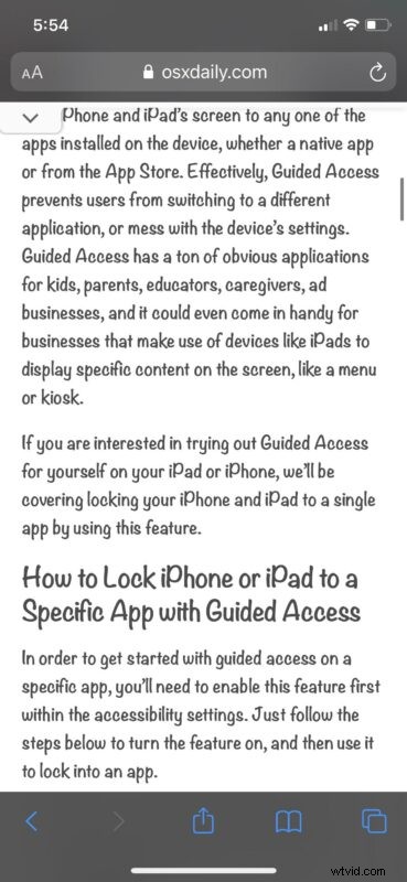 How to Easily Customize Webpage Fonts in Safari on iPhone & iPad