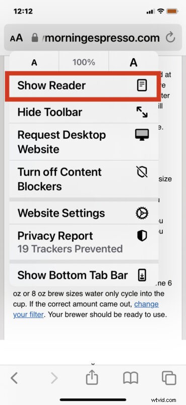 How to Enable Reader Mode in Safari on iPhone & iPad: Distraction-Free Reading Guide