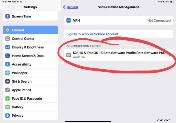 How to Exit iOS 16 & iPadOS 16 Beta Program: Remove Beta Profile Guide