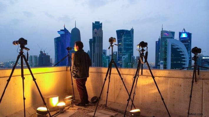 Discover Doha in 220 Seconds: Stunning Timelapse Journey by Michael Shainblum