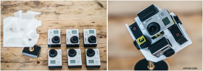 Stunning 360° Spherical Panorama Timelapse: Captured with 6 GoPro Cameras