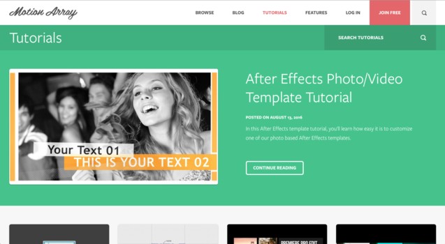 Motion Array: Premium Video Templates, Royalty-Free Music & Stock Footage Library
