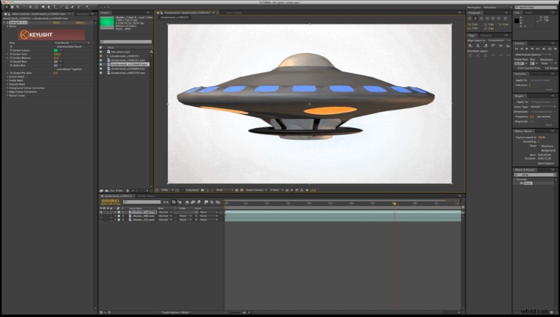 After Effects Green Screen Tutorial: Master Keylight Keying for UFO Abduction Scenes