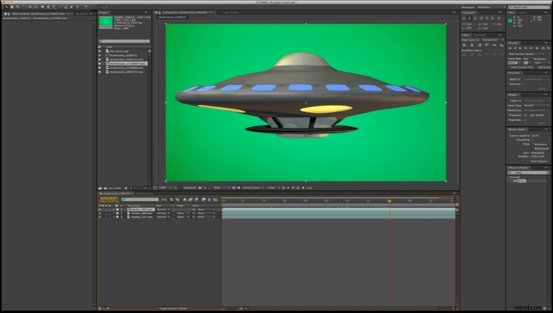 After Effects Green Screen Tutorial: Master Keylight Keying for UFO Abduction Scenes