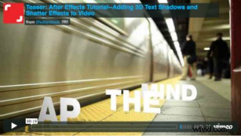 Create Stunning 3D Text Effects with Ray-Traced Compositions in After Effects CS6