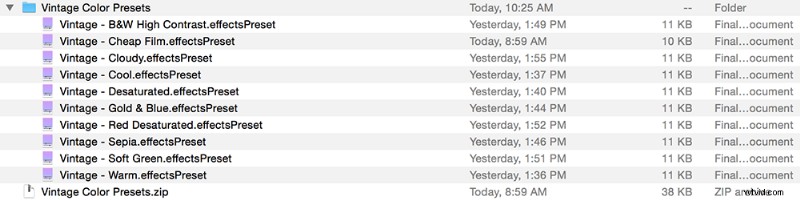 10 Free Vintage Color Presets for Final Cut Pro: Instant Retro Looks