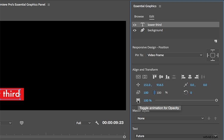 Step-by-Step Guide: Animate Text in Premiere Pro s Essential Graphics Panel
