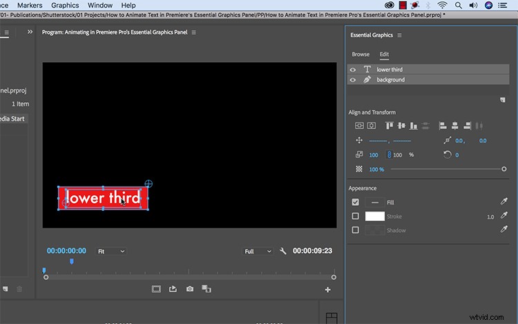 Step-by-Step Guide: Animate Text in Premiere Pro s Essential Graphics Panel