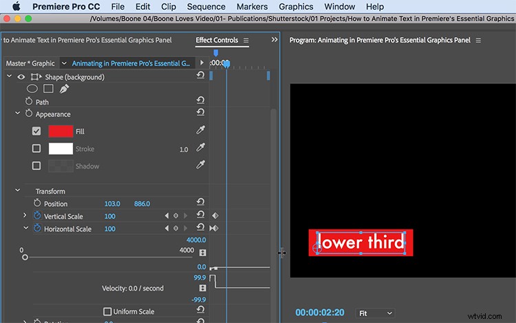 Step-by-Step Guide: Animate Text in Premiere Pro s Essential Graphics Panel