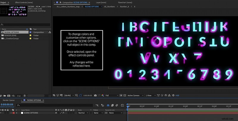 NEON: 36 Free Animated Text Presets – Stunning Motion Graphics for Modern & Retro Videos