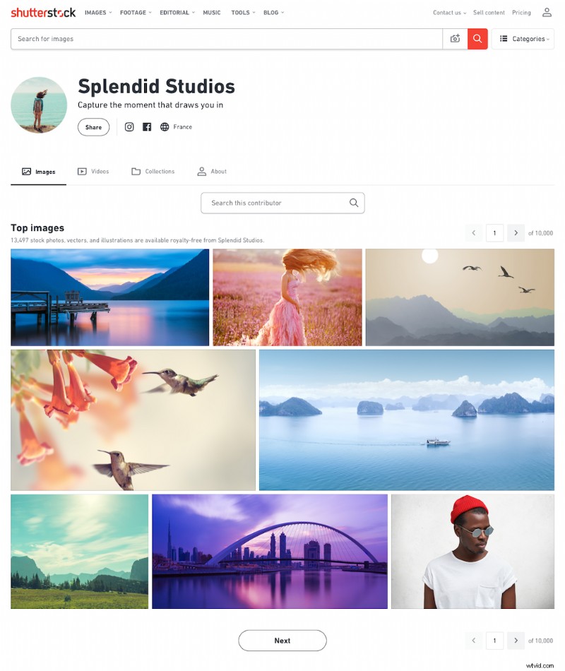 Unlock New Possibilities: Shutterstock s Enhanced Contributor Portfolio Pages