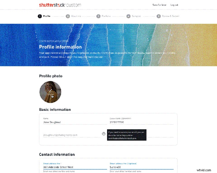 Discover the Updated Shutterstock Custom Contributor Profile Page: Connect with Ideal Clients
