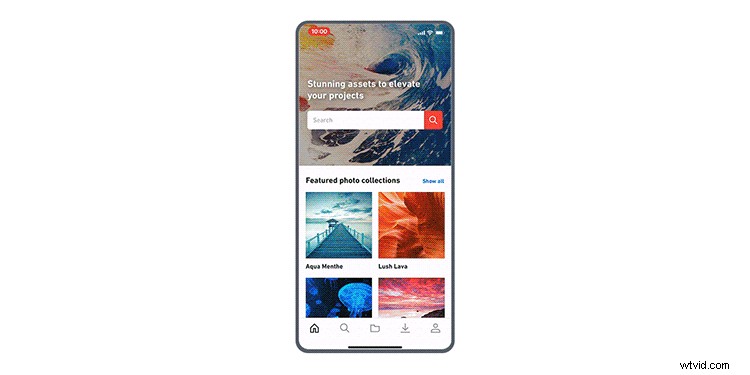 Shutterstock Mobile App: Search, Save & License Premium Footage on iOS & Android
