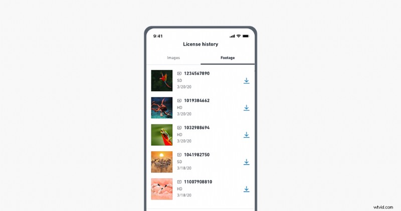Shutterstock Mobile App: Search, Save & License Premium Footage on iOS & Android