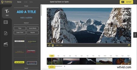 How to Easily Adjust Video Speed on Typito for Engaging Content