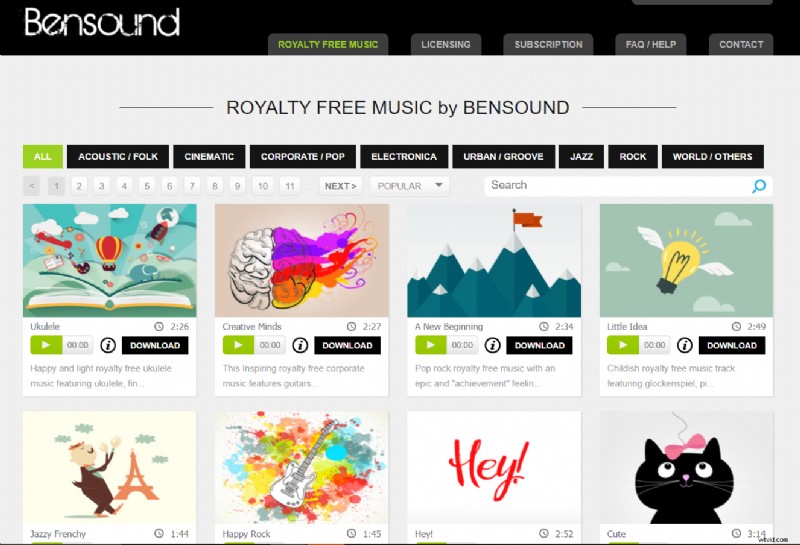 Top 11 Websites for Royalty-Free Background Music for Videos