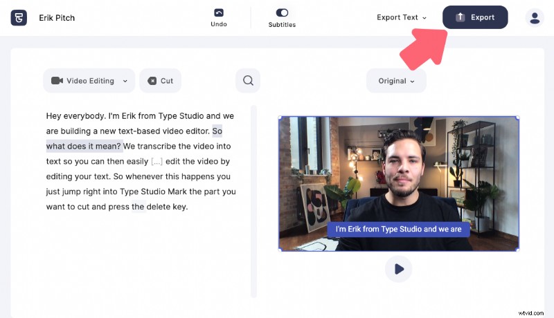 Effortlessly Add Automatic Subtitles to Any Video: Type Studio Tutorial