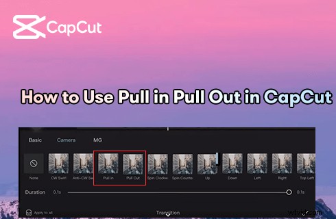 How to Create Smooth Pull-In and Pull-Out Effects in CapCut: Pro Tutorial