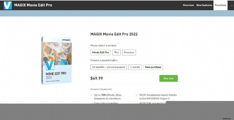 MAGIX Movie Edit Pro: Powerful, User-Friendly Professional Video Editing Software