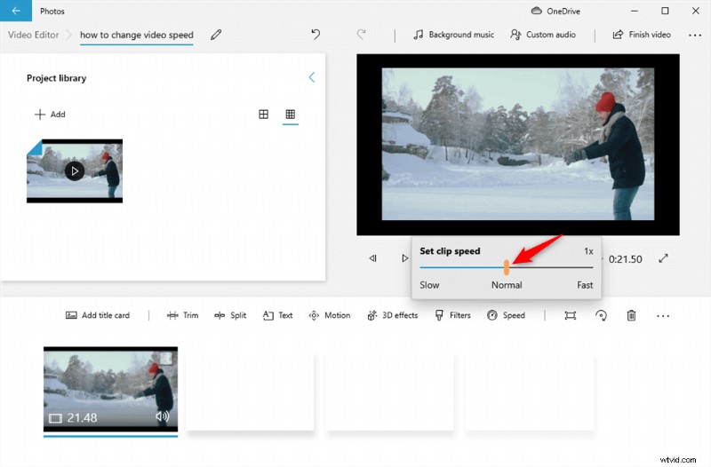 How to Easily Adjust Video Speed on Windows 10 (0.002x to 64x)