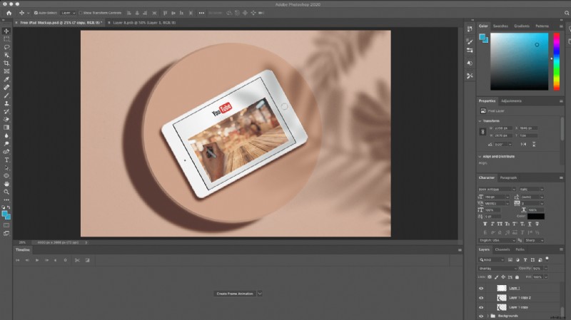 Photoshop Tutorial: Create Stunning Animated Photo-Realistic Video Mockups