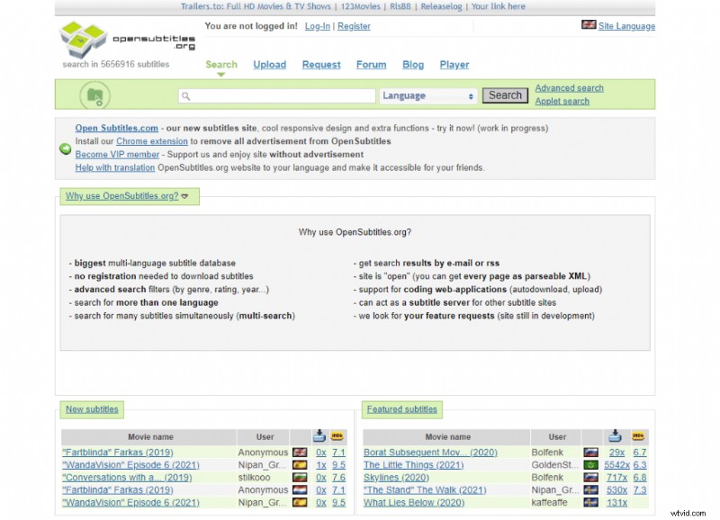Top 12 Best Websites to Download Movie & TV Show Subtitles Safely