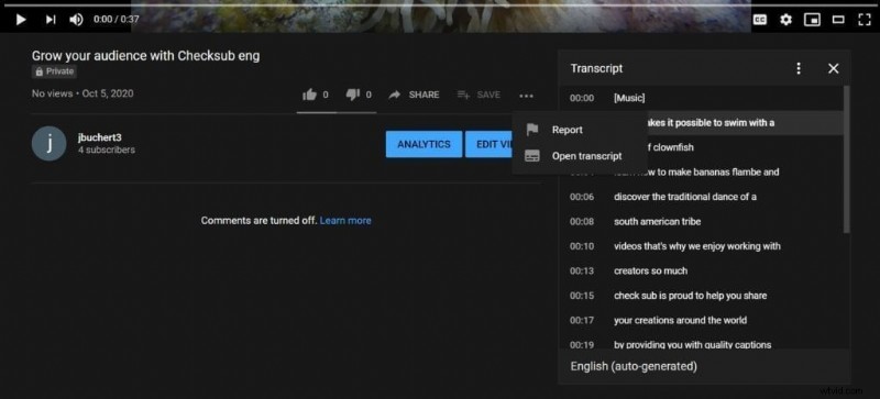 How to Download SRT and TXT Subtitles from YouTube Videos: Step-by-Step Guide