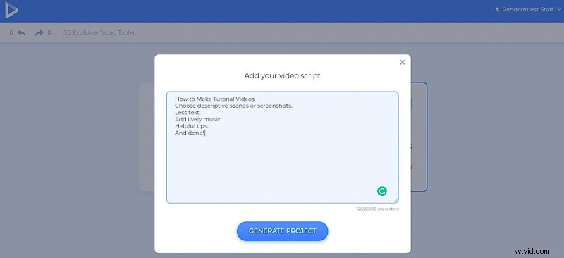 Create Professional Tutorial Videos with Renderforest: Step-by-Step Guide