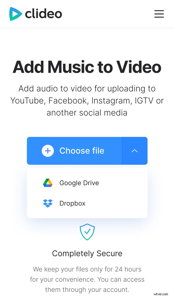 How to Add Music to Videos on iPhone: Free & Secure Clideo Tool