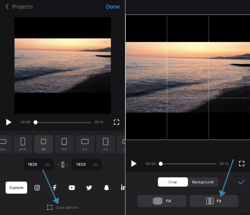 Clideo: Best Free Instagram Video Resizer App for iPhone