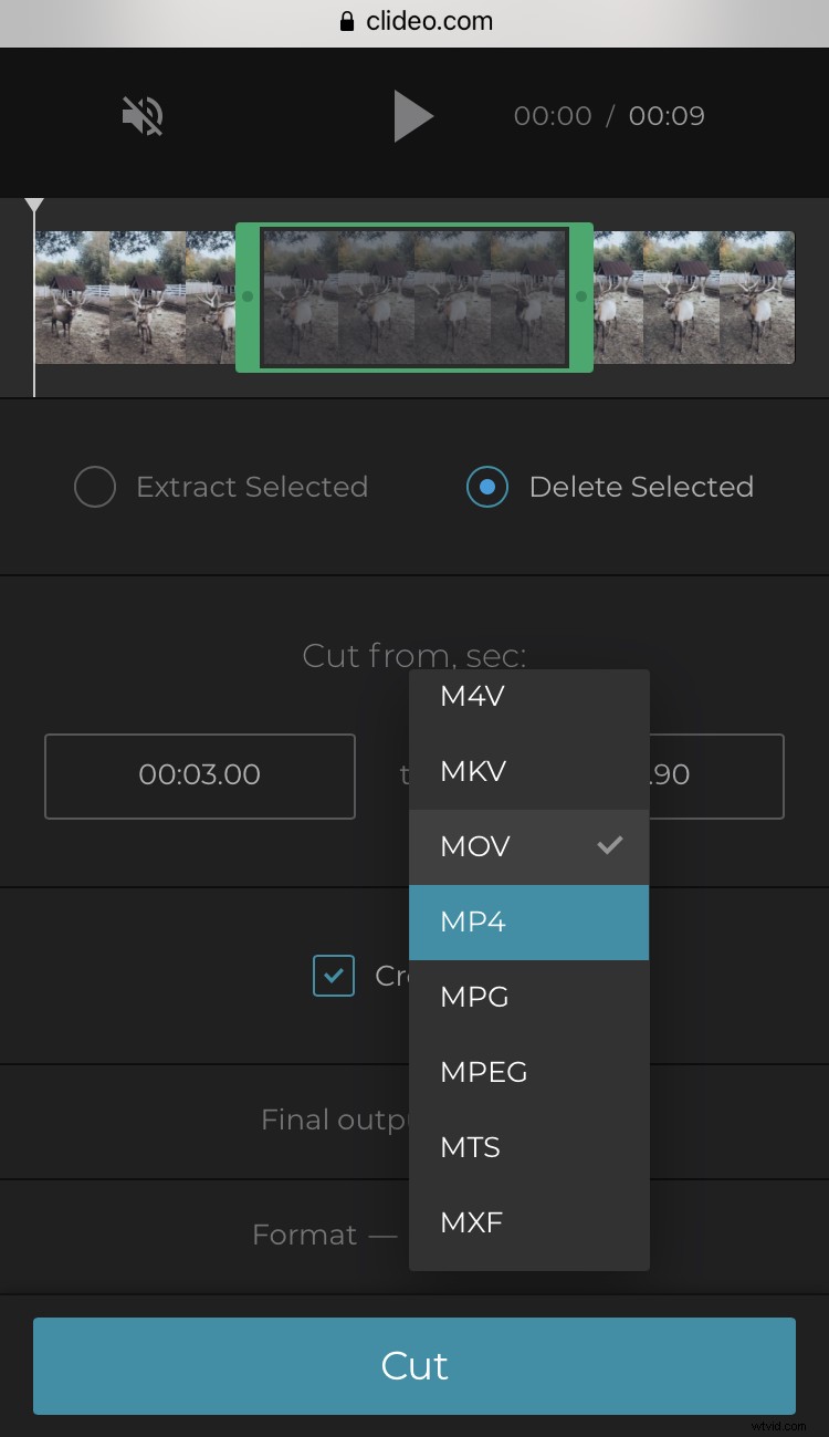 How to Easily Cut Out Parts of a Video on iPhone – Free Online Clideo Tool