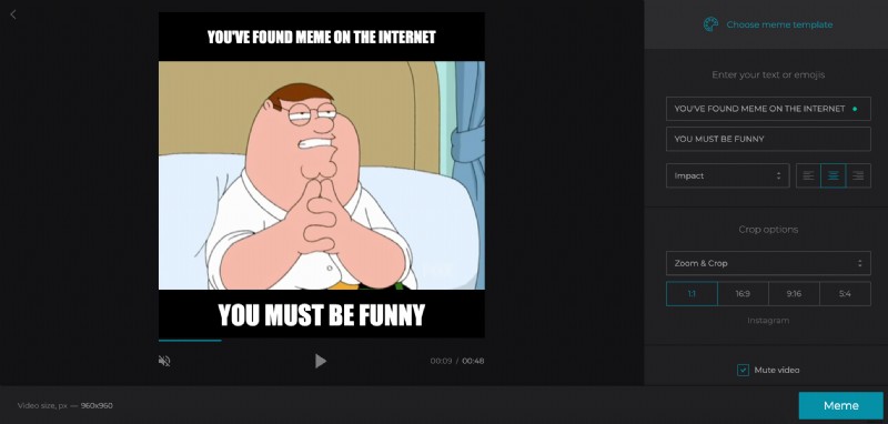 How to Create Memes from Videos for YouTube: Free Online Guide