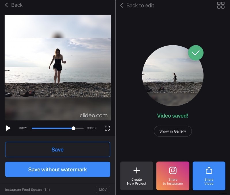 Clideo Square Video Maker: Free iPhone App for Perfect Resizing