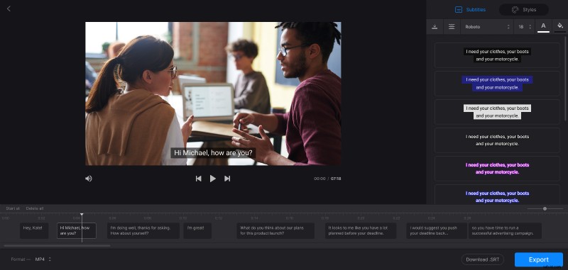 Merge SRT Subtitles with MP4 Online – Fast, Free & Easy